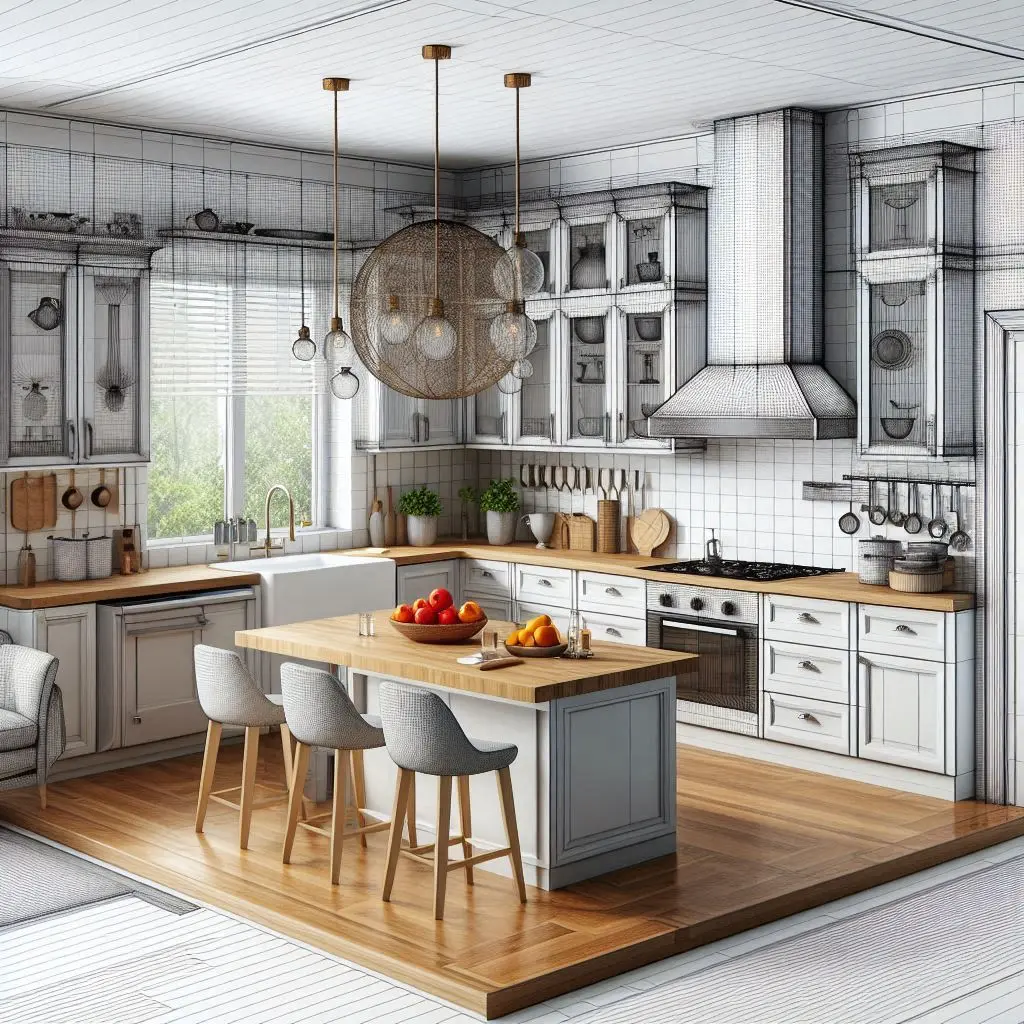 Diseño en 3D Remodelaciones de Cocinas Miami​